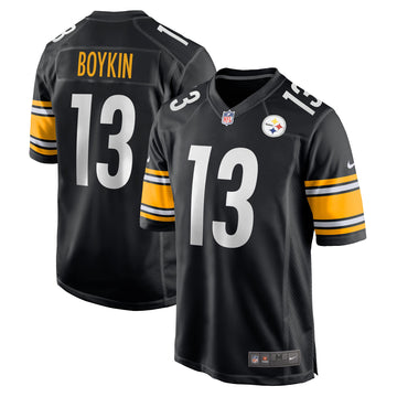 Miles Boykin Pittsburgh Steelers black Game jersey