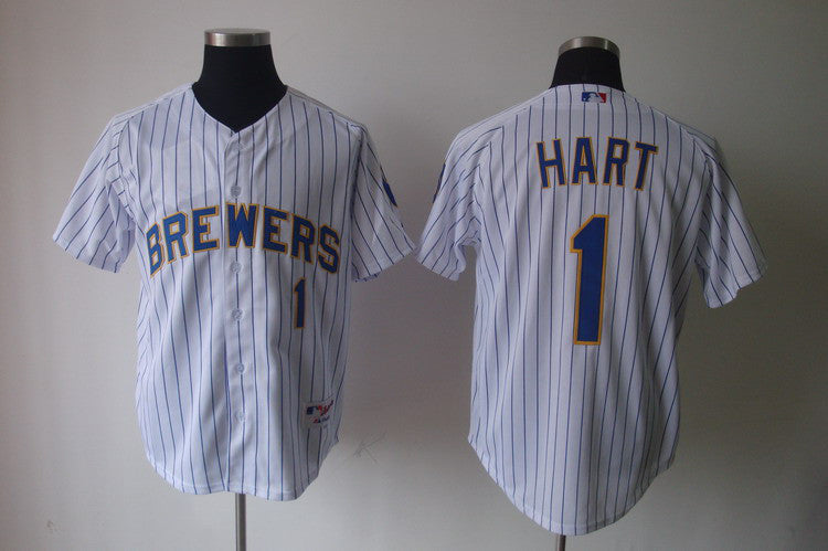Hart Milwaukee Brewers jersey