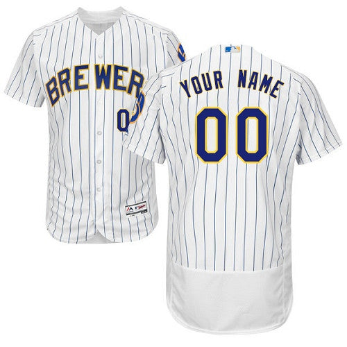 Milwaukee Brewers white jersey
