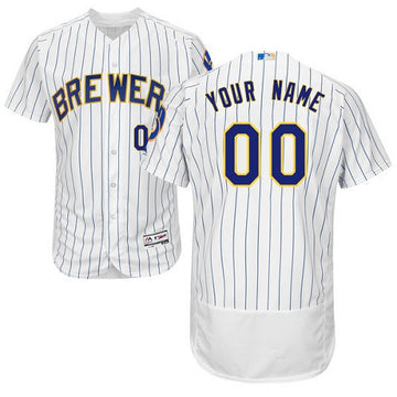 Milwaukee Brewers white jersey