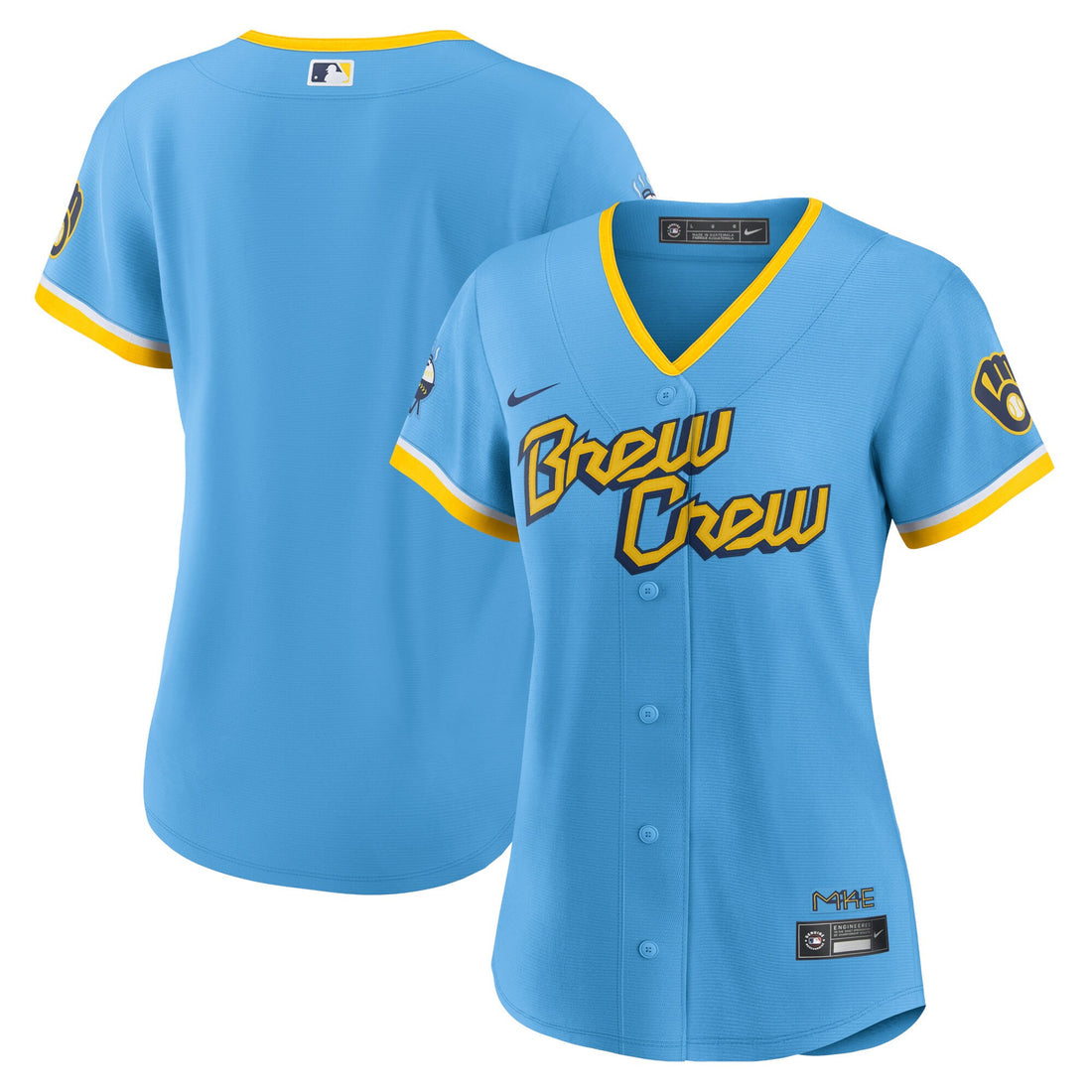 Milwaukee Brewers blue City Connect jersey