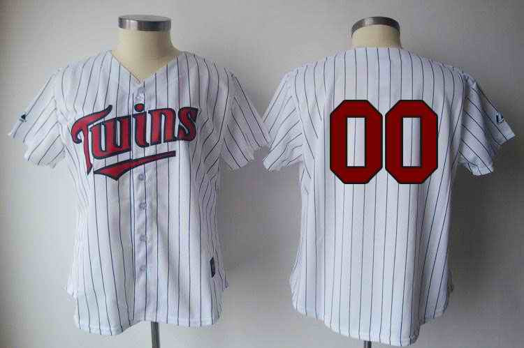 Minesota Blank Minnesota Twins white jersey