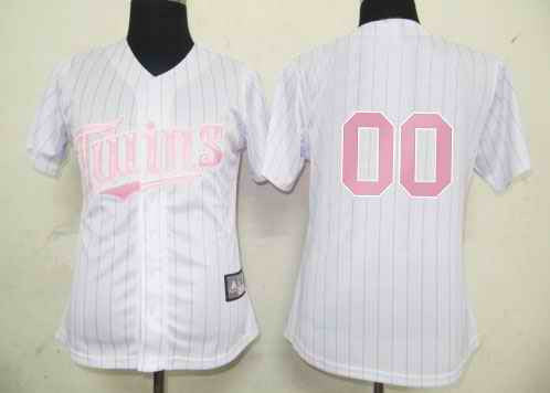 Minesota Blank Minnesota Twins white jersey