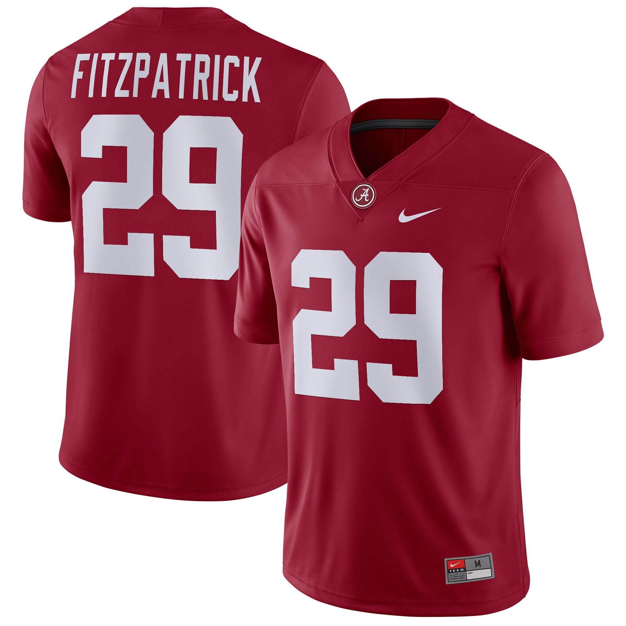 Minkah Fitzpatrick Alabama Crimson Tide crimson jersey