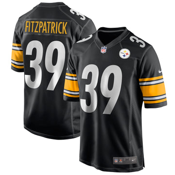 Minkah Fitzpatrick Pittsburgh Steelers black jersey
