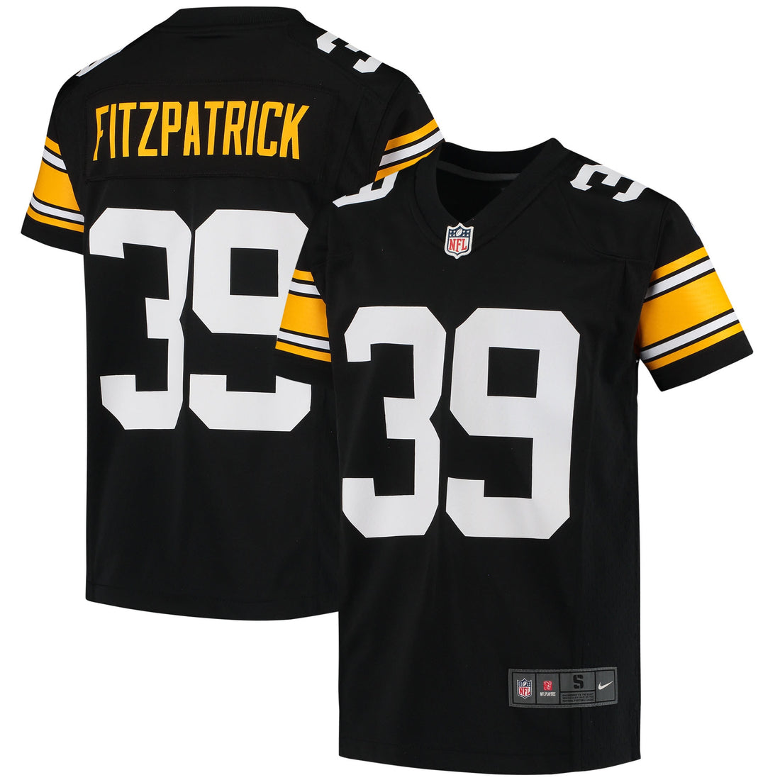 Minkah Fitzpatrick Pittsburgh Steelers black jersey
