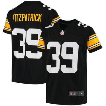 Minkah Fitzpatrick Pittsburgh Steelers black jersey