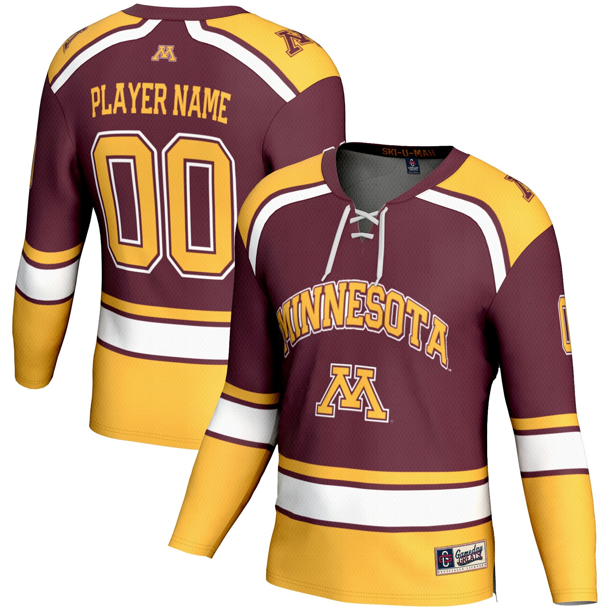 Minnesota Golden Gophers maroon jersey