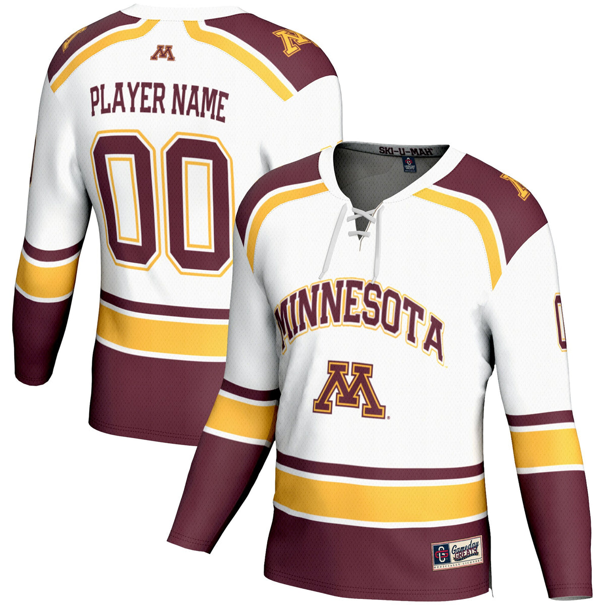 Minnesota Golden Gophers white jersey
