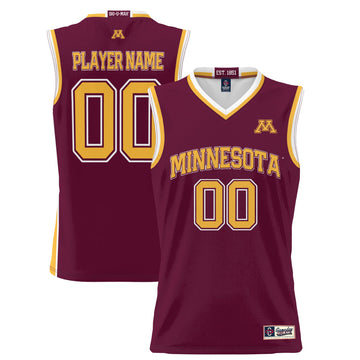 Minnesota Golden Gophers maroon jersey