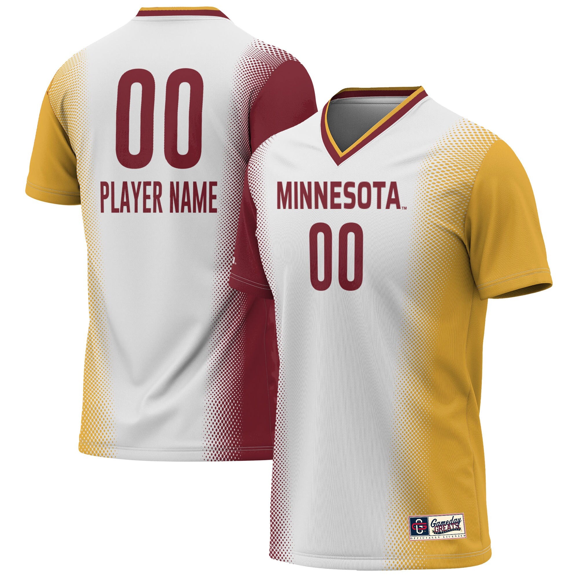 Minnesota Golden Gophers white jersey