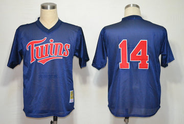Kent Hrbek Minnesota Twins blue jersey