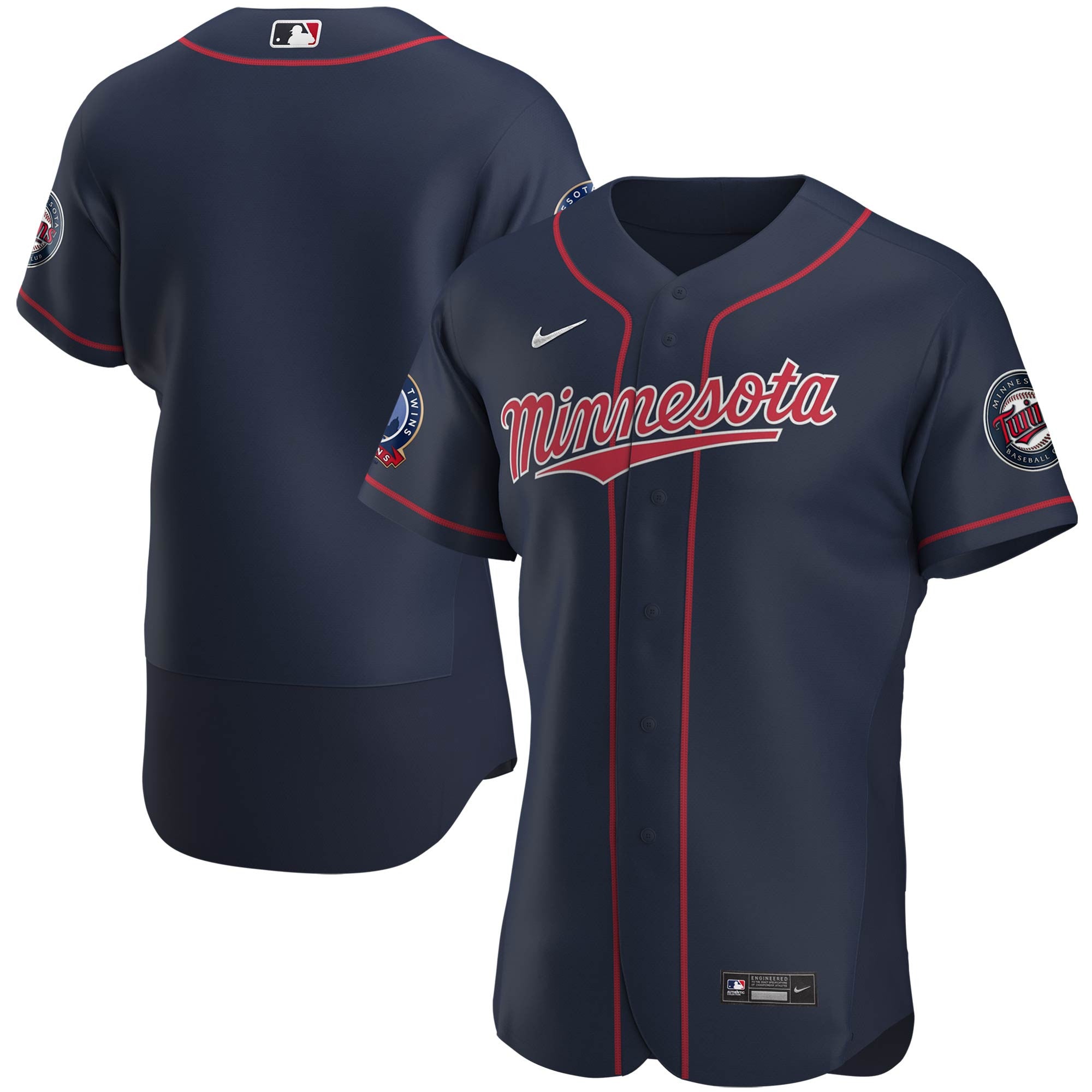 Minnesota Twins navy Alternate jersey