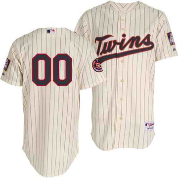 Minnesota Twins cream jersey