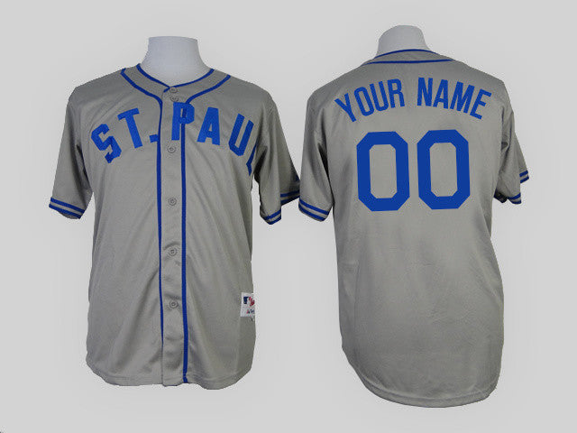 Minnesota Twins gray Throwback jersey