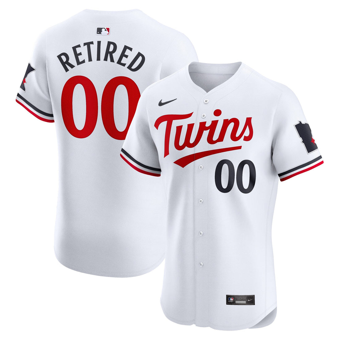 Minnesota Twins white Elite jersey