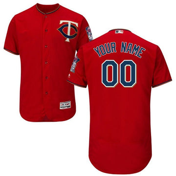 Minnesota Twins red jersey