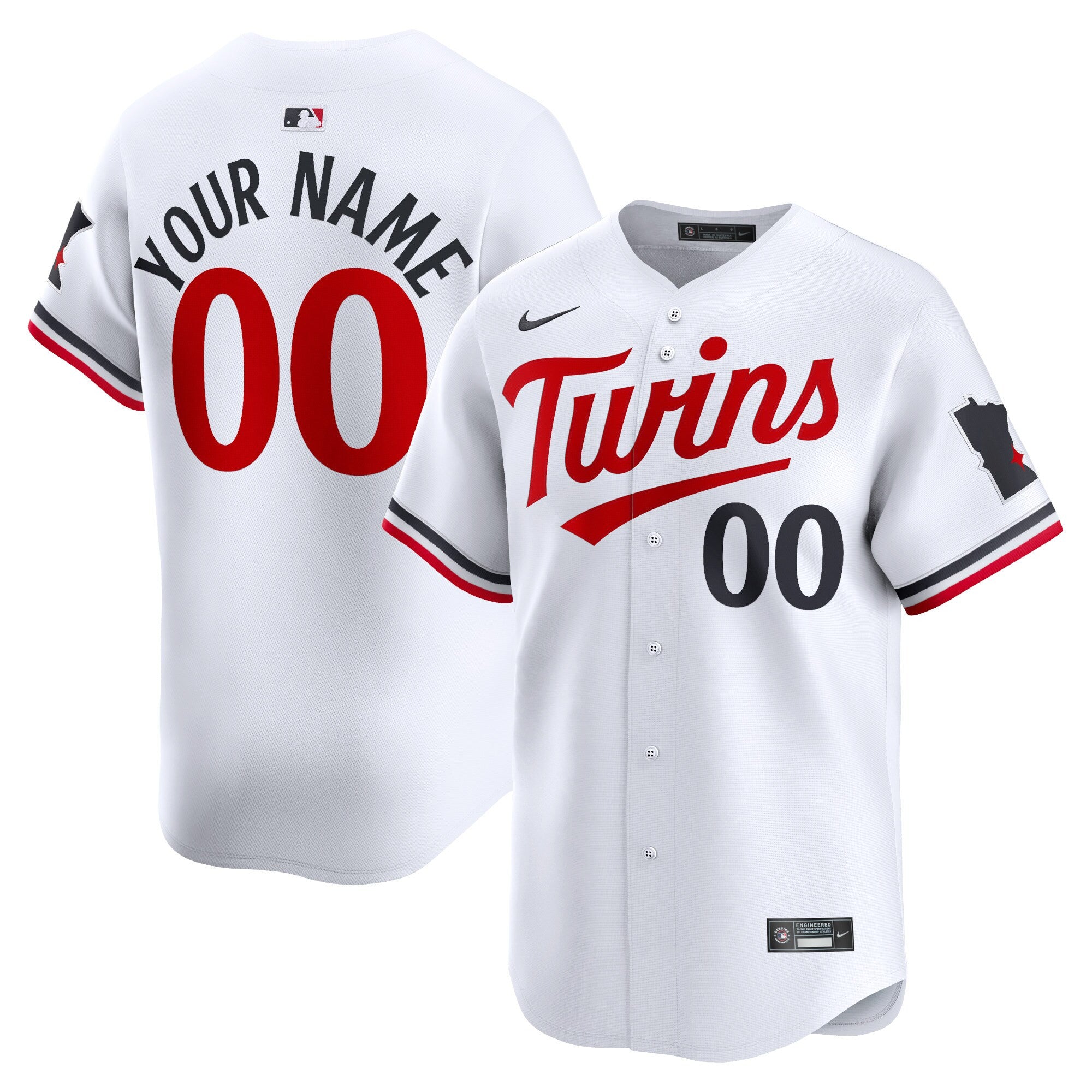 Minnesota Twins white Limited jersey