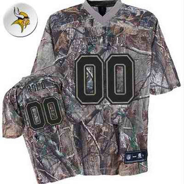 Custom Minnesota Vikings camo Camo jersey
