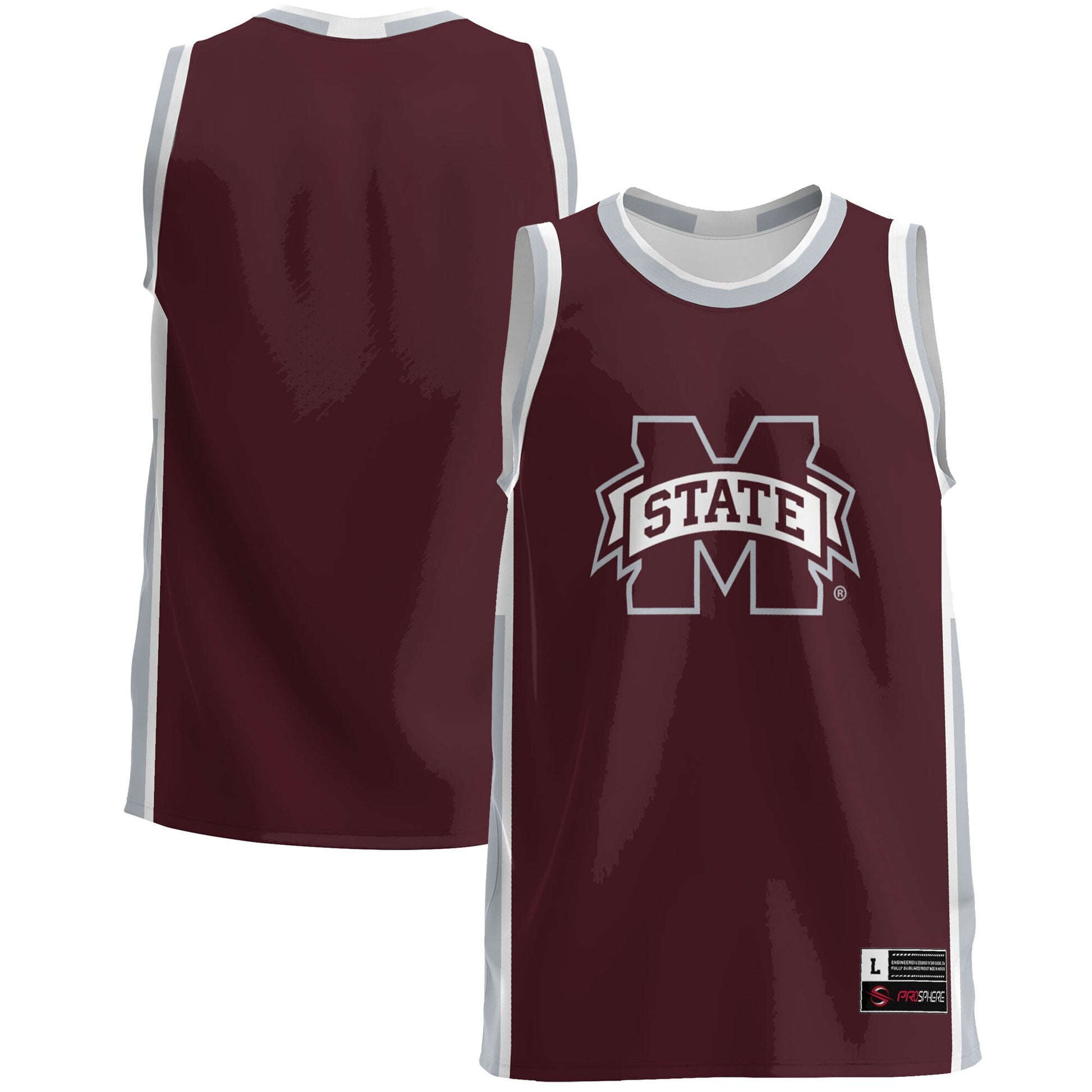 Mississippi State Bulldogs maroon jersey