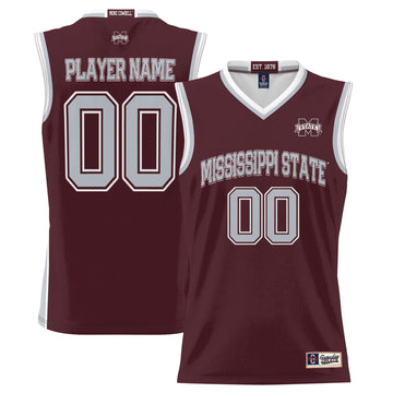 Mississippi State Bulldogs maroon jersey