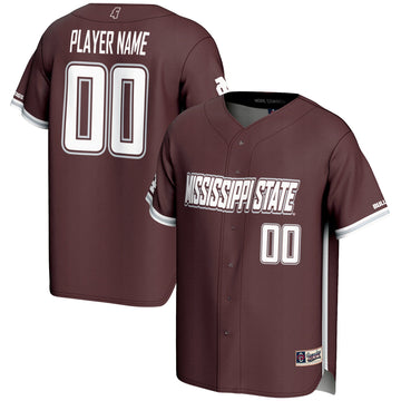 Mississippi State Bulldogs maroon jersey