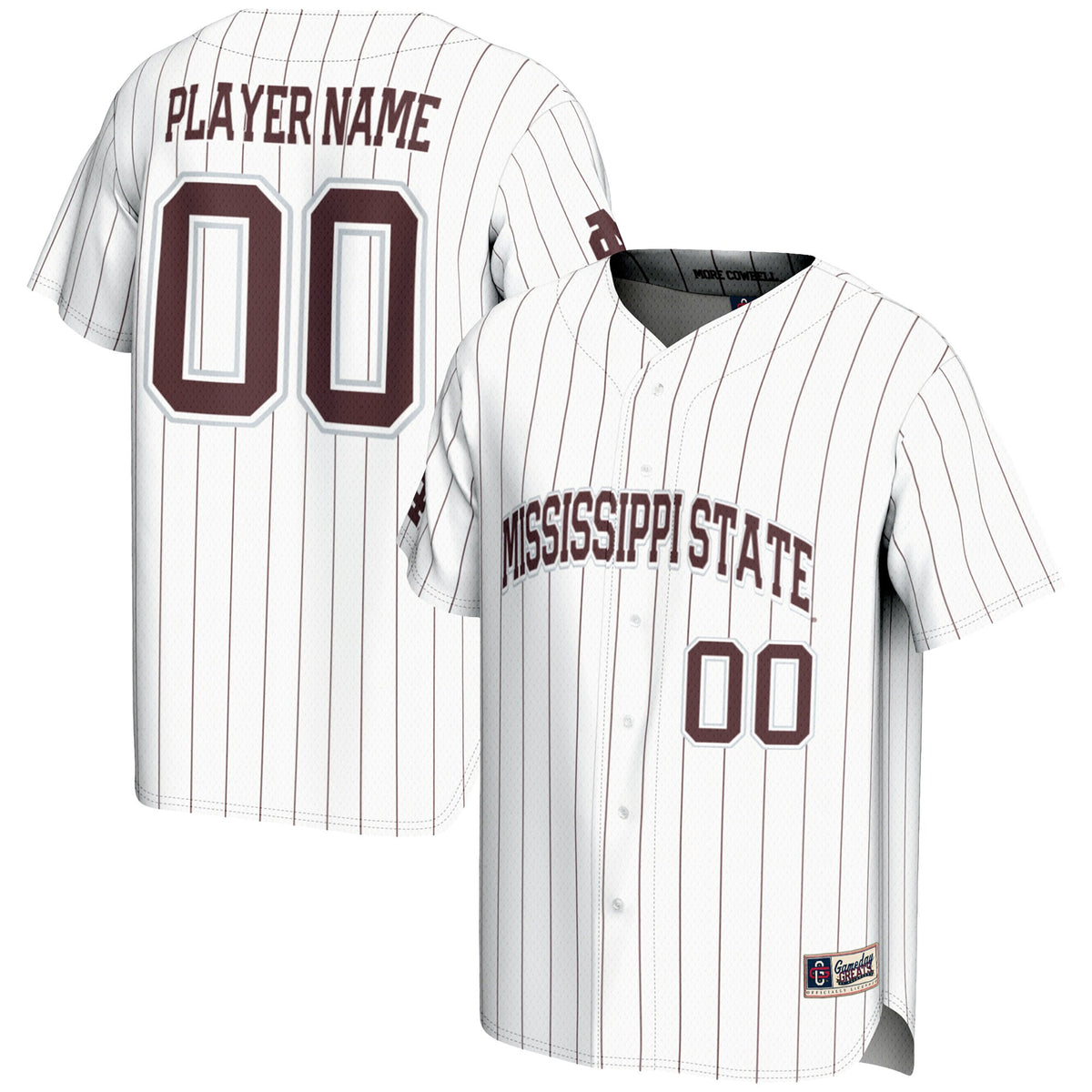 Mississippi State Bulldogs white jersey