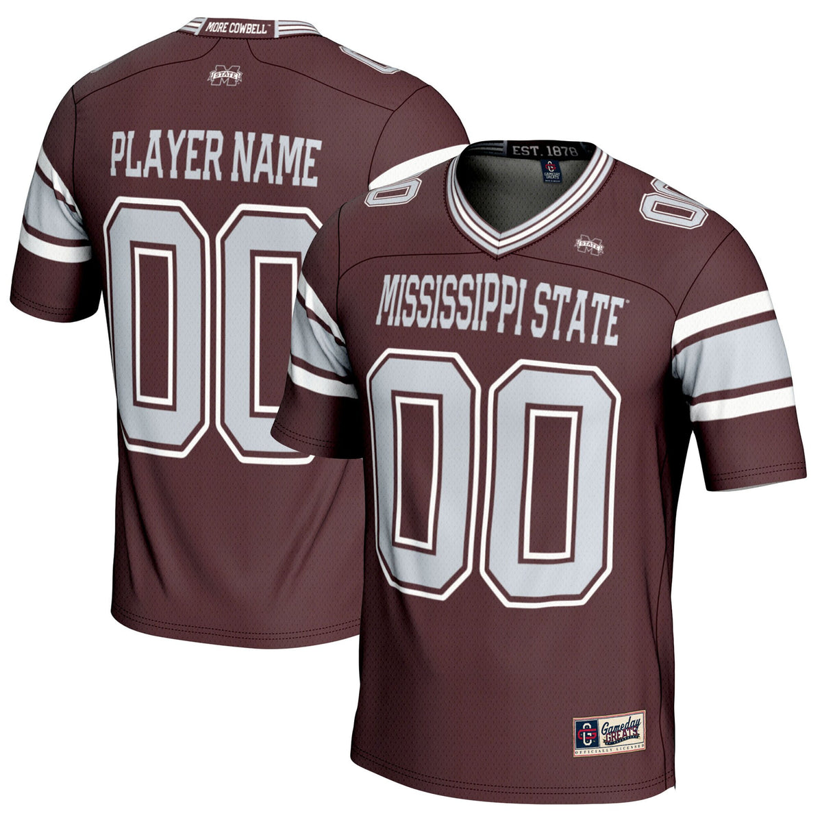 Mississippi State Bulldogs maroon jersey