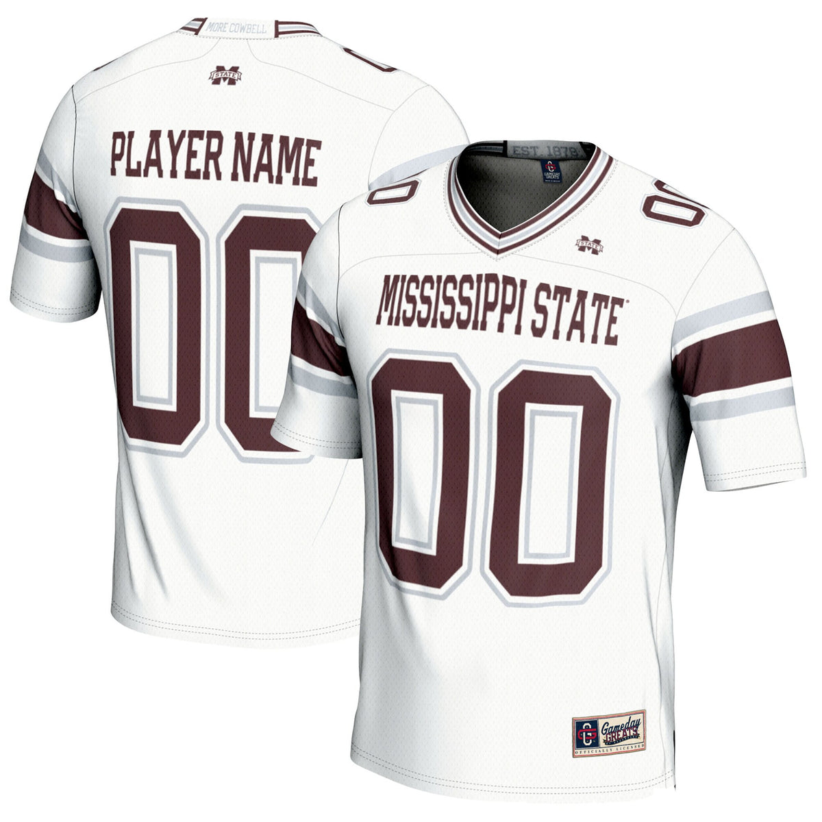 Mississippi State Bulldogs white jersey