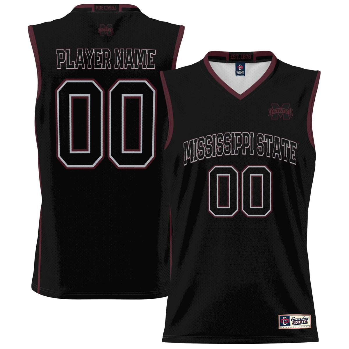 Mississippi State Bulldogs black jersey