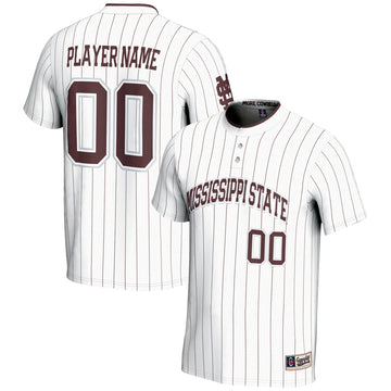 Softball Mississippi State Bulldogs white jersey