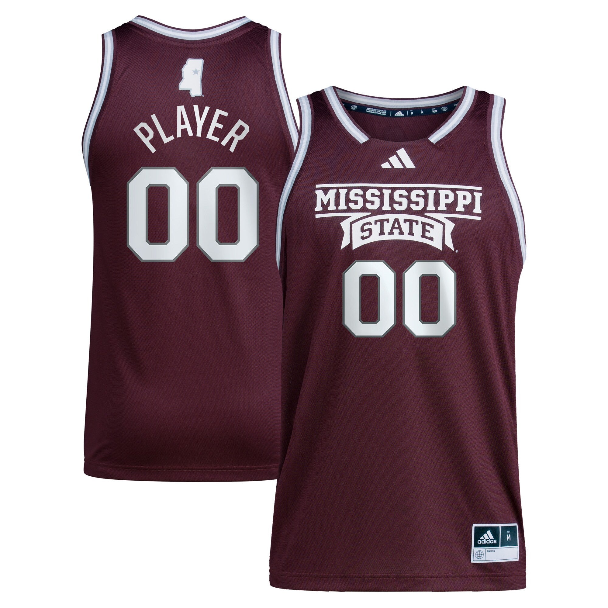 Mississippi State Bulldogs maroon jersey