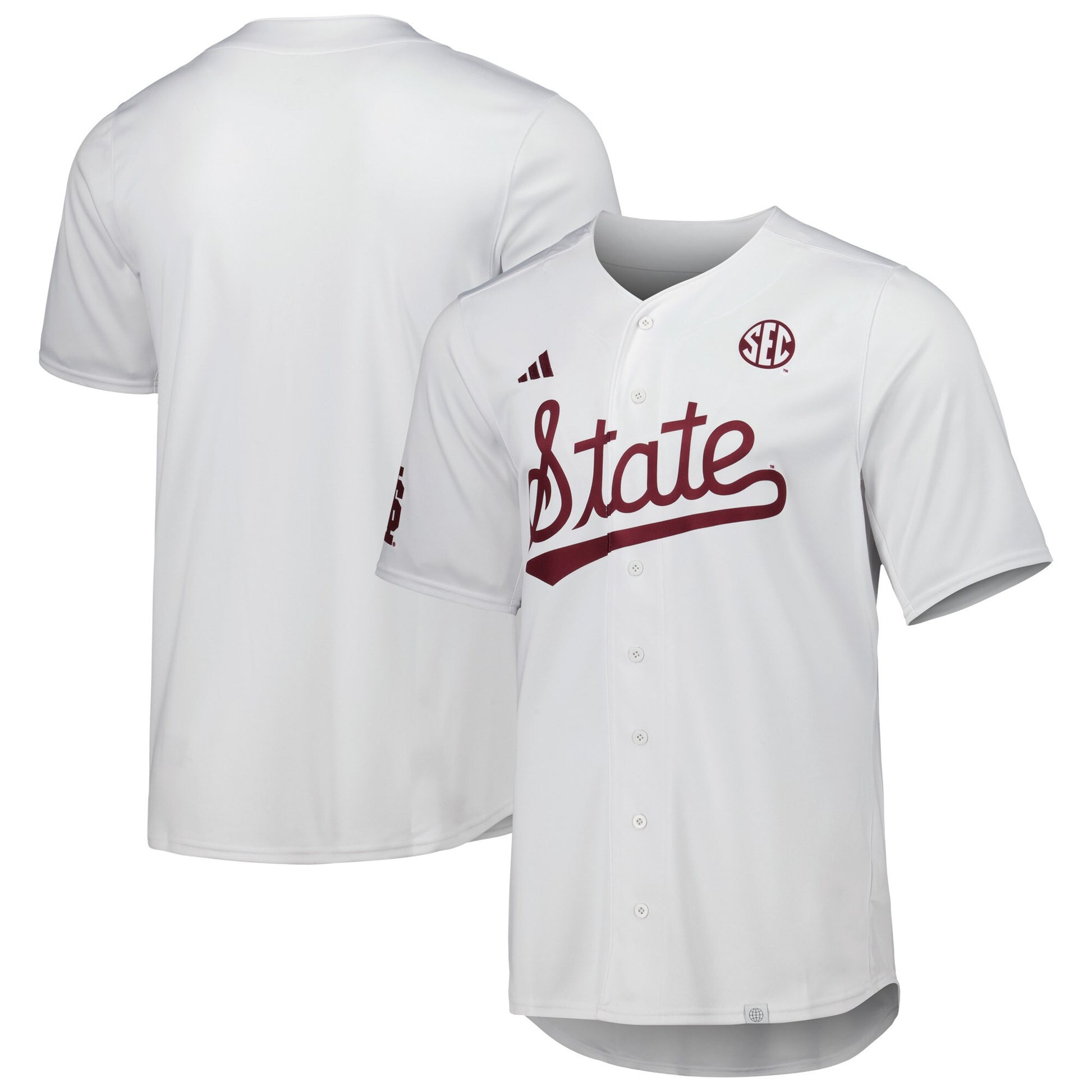 Mississippi State Bulldogs white jersey