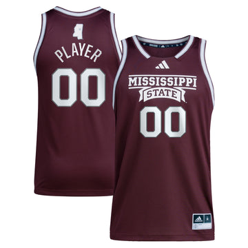 Mississippi State Bulldogs maroon jersey