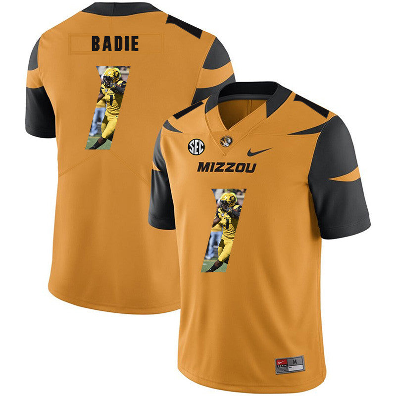 Tyler Badie Missouri Tigers gold Fashion jersey