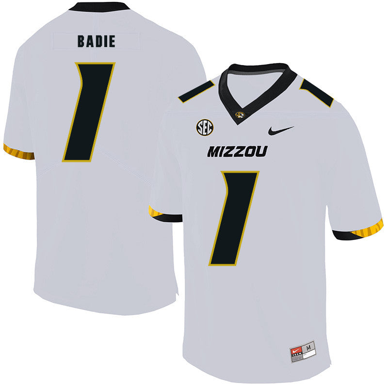 Tyler Badie Missouri Tigers white jersey
