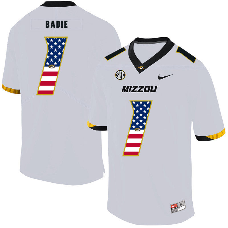 Tyler Badie Missouri Tigers white jersey
