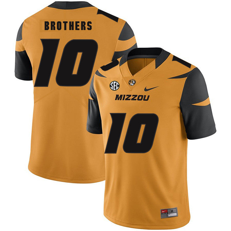 Kentrell Brothers Missouri Tigers gold jersey