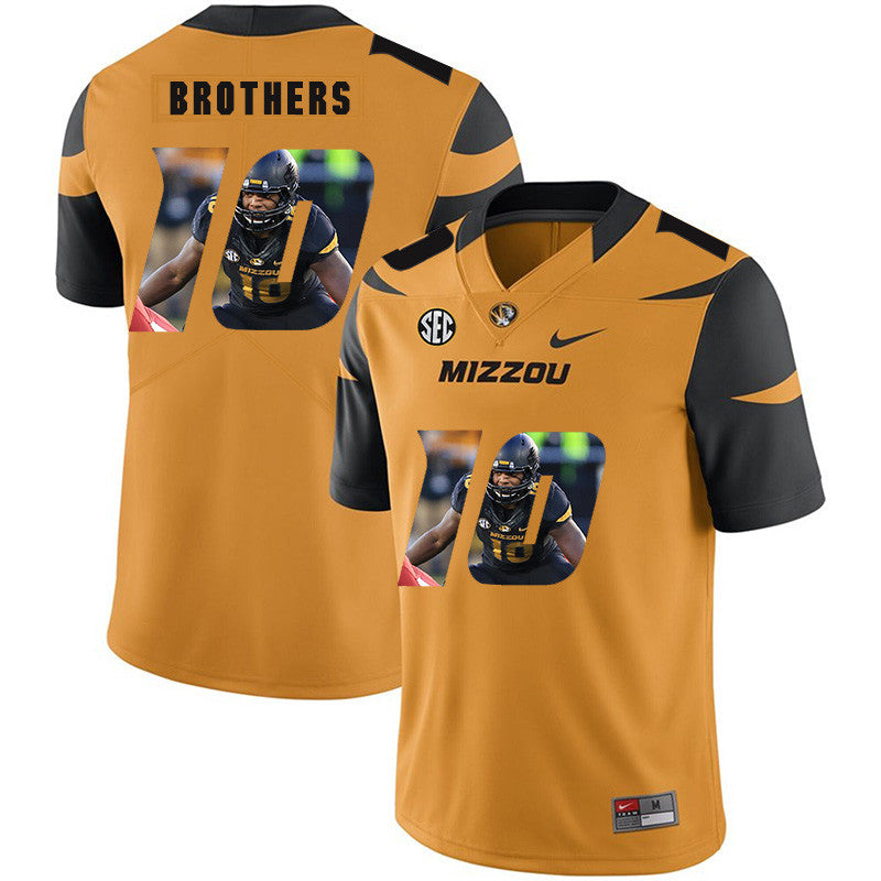 Kentrell Brothers Missouri Tigers gold Fashion jersey