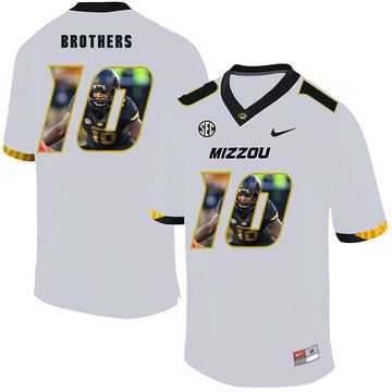 Kentrell Brothers Missouri Tigers white Fashion jersey