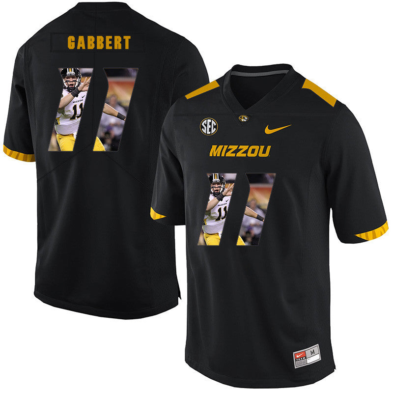 Blaine Gabbert Missouri Tigers black Fashion jersey