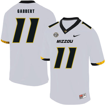 Blaine Gabbert Missouri Tigers white jersey