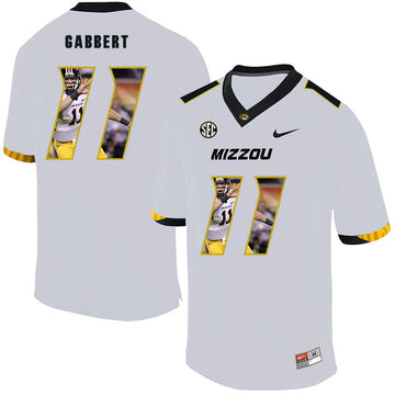 Blaine Gabbert Missouri Tigers white Fashion jersey