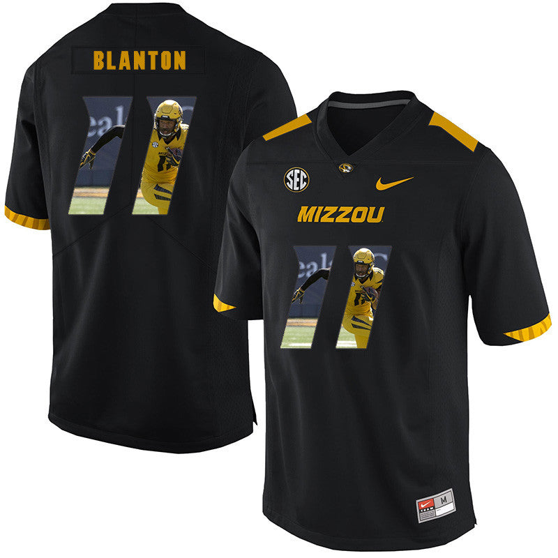 Kendall Blanton Missouri Tigers black Fashion jersey