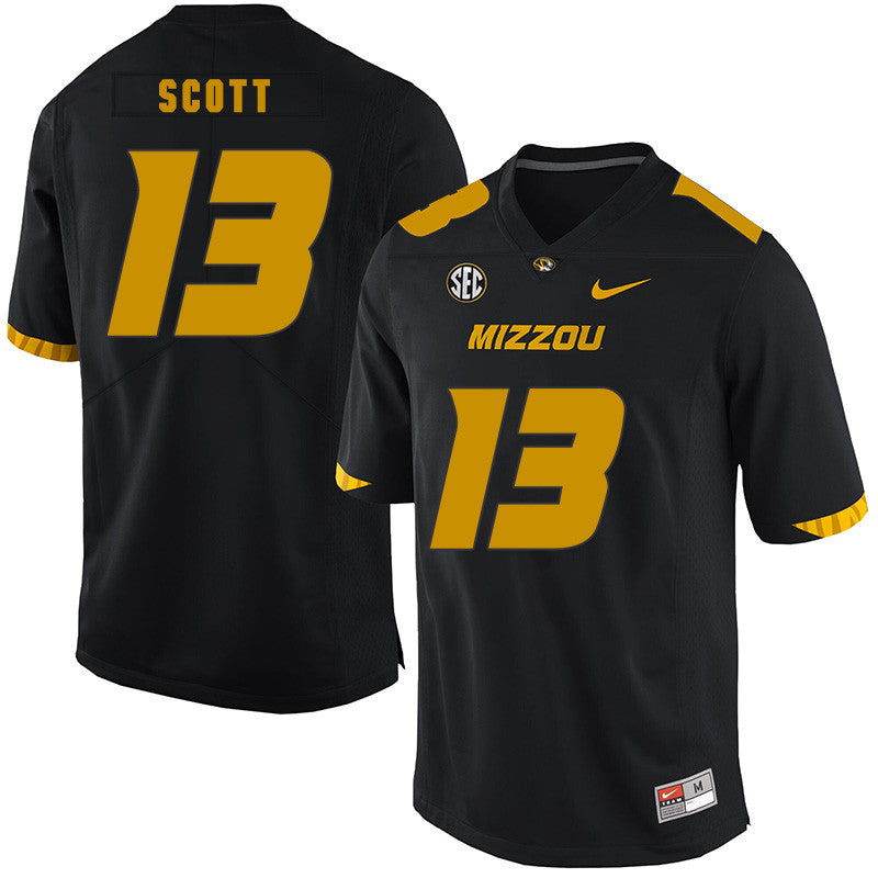 Kam Scott Missouri Tigers black jersey