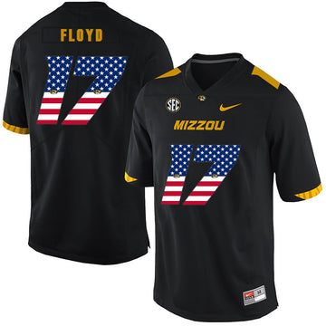 Richaud Floyd Missouri Tigers black jersey