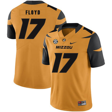 Richaud Floyd Missouri Tigers gold jersey