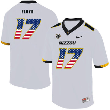 Richaud Floyd Missouri Tigers white jersey