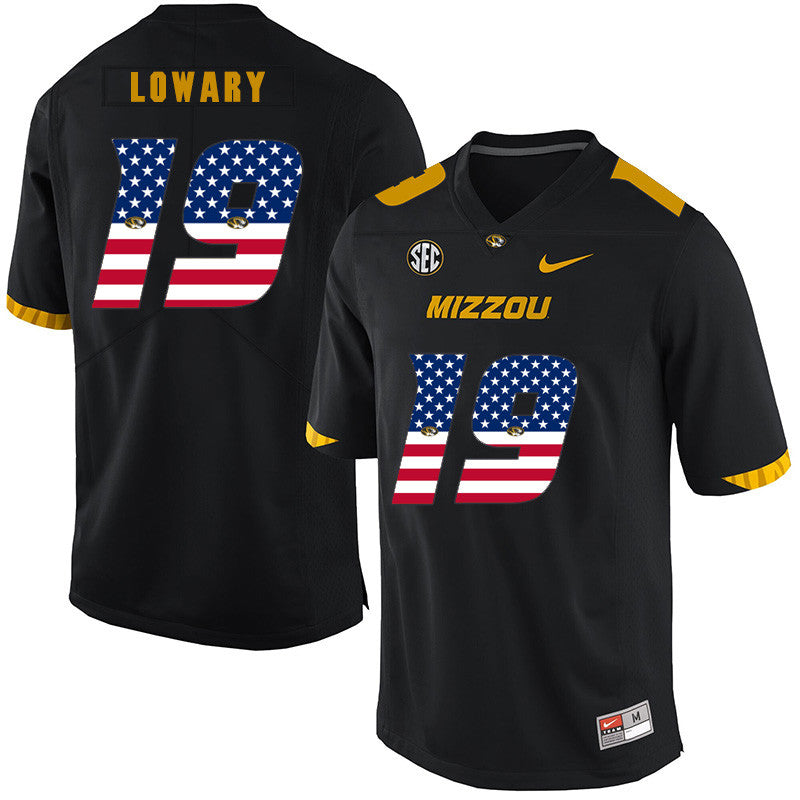Jack Lowar Missouri Tigers black jersey