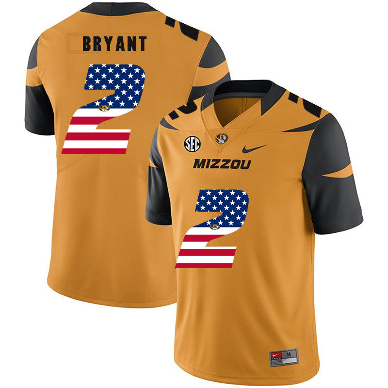 Missouri Tigers gold jersey